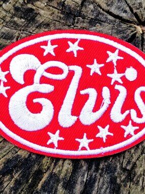 BAND PATCH- Elvis (Red)